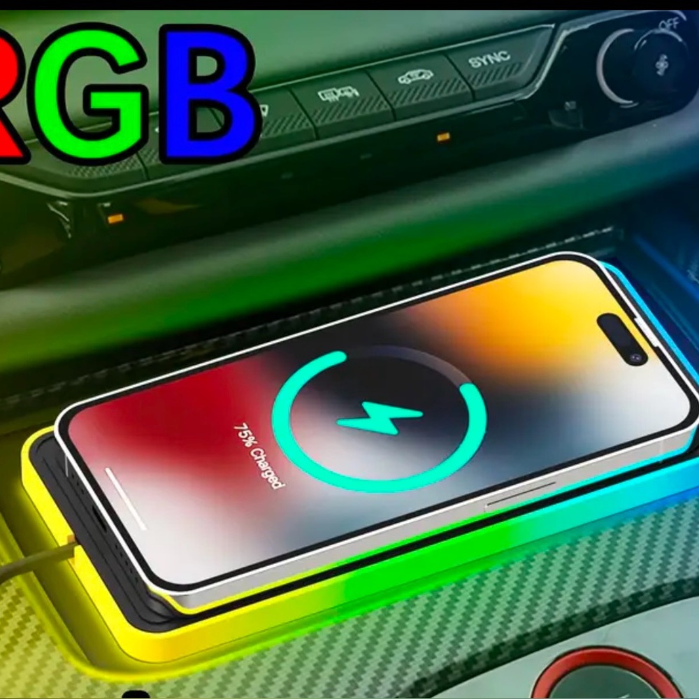 New in box RGB Wireless Charging Pad